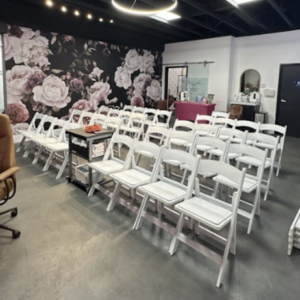 White Resin Chairs