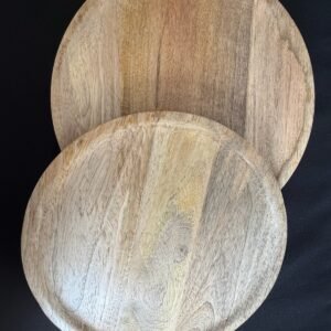 11" Wooden Charger Plates