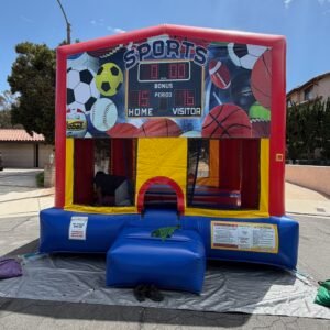 13X13 Fun House Sports Theme